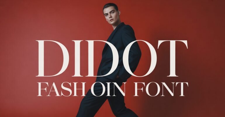 Didot font for fashion brands