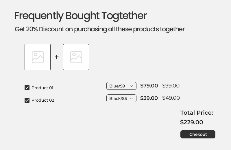 Frequently Bought Togather