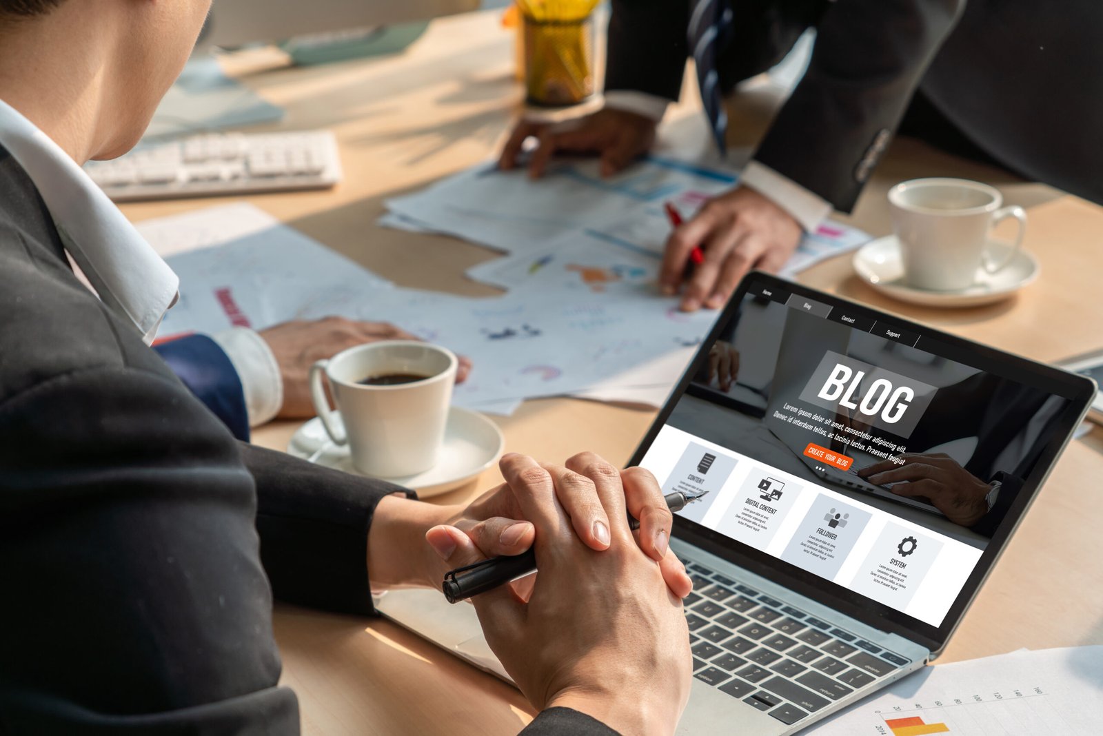 how blogs help business