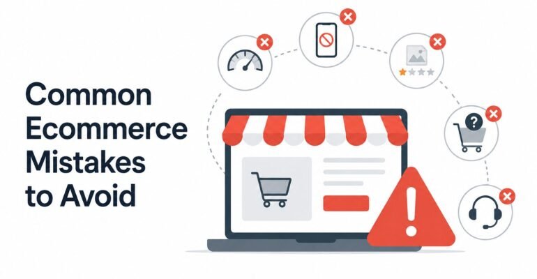common ecommerce mistakes to avoid